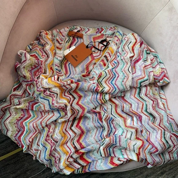 Missoni Colorful Zigzag Swim Cover-Up - Picture 4 of 8